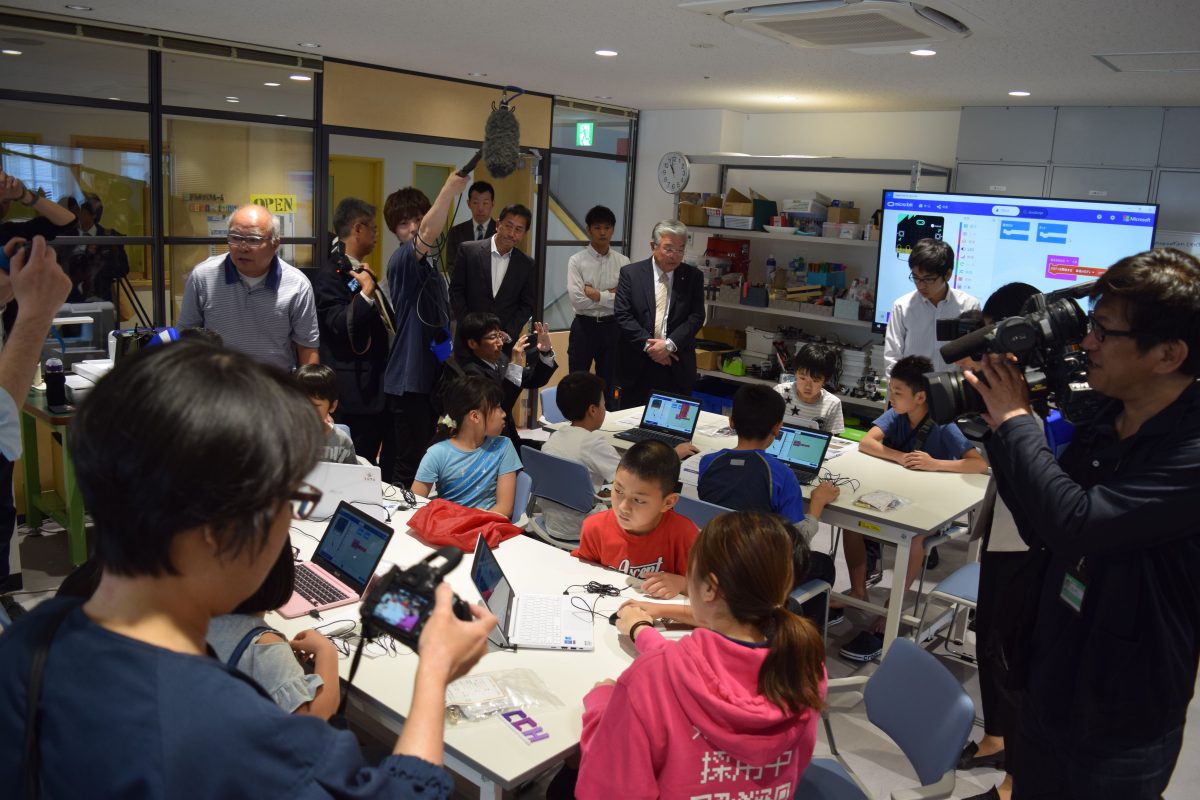 5月25日 コンピュータクラブハウス加賀の開所式を実施しました